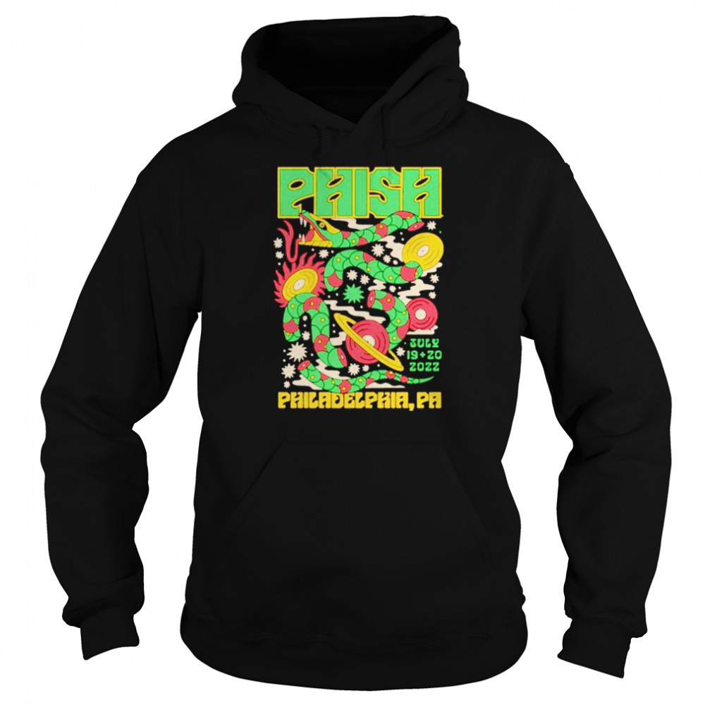 Phish Philadelphia PA  Unisex Hoodie