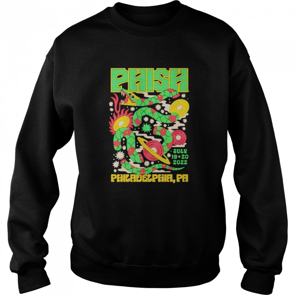 Phish Philadelphia PA  Unisex Sweatshirt