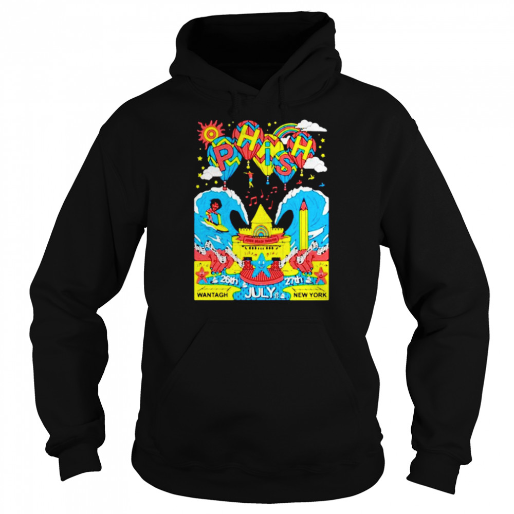 Phish Wantagh NY Tour  Unisex Hoodie