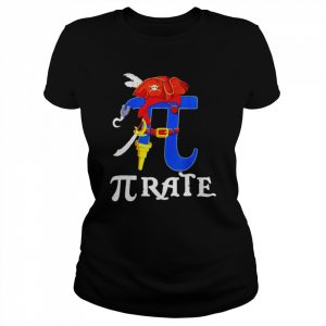 Pi Day Rate Pirate Lovers Math Geek Shirt Classic Women's T-shirt