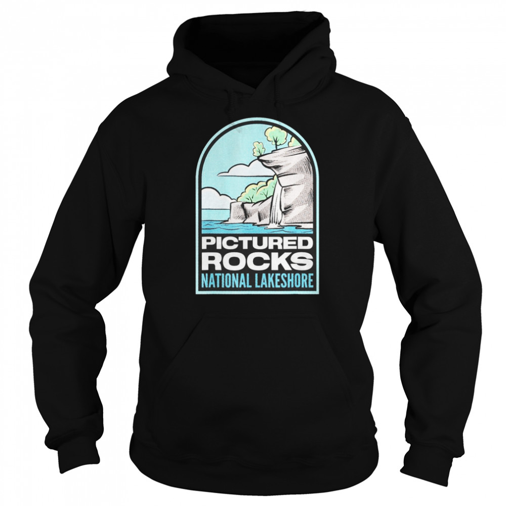 Pictured Rocks National Lakeshore Michigan T-Shirt Unisex Hoodie