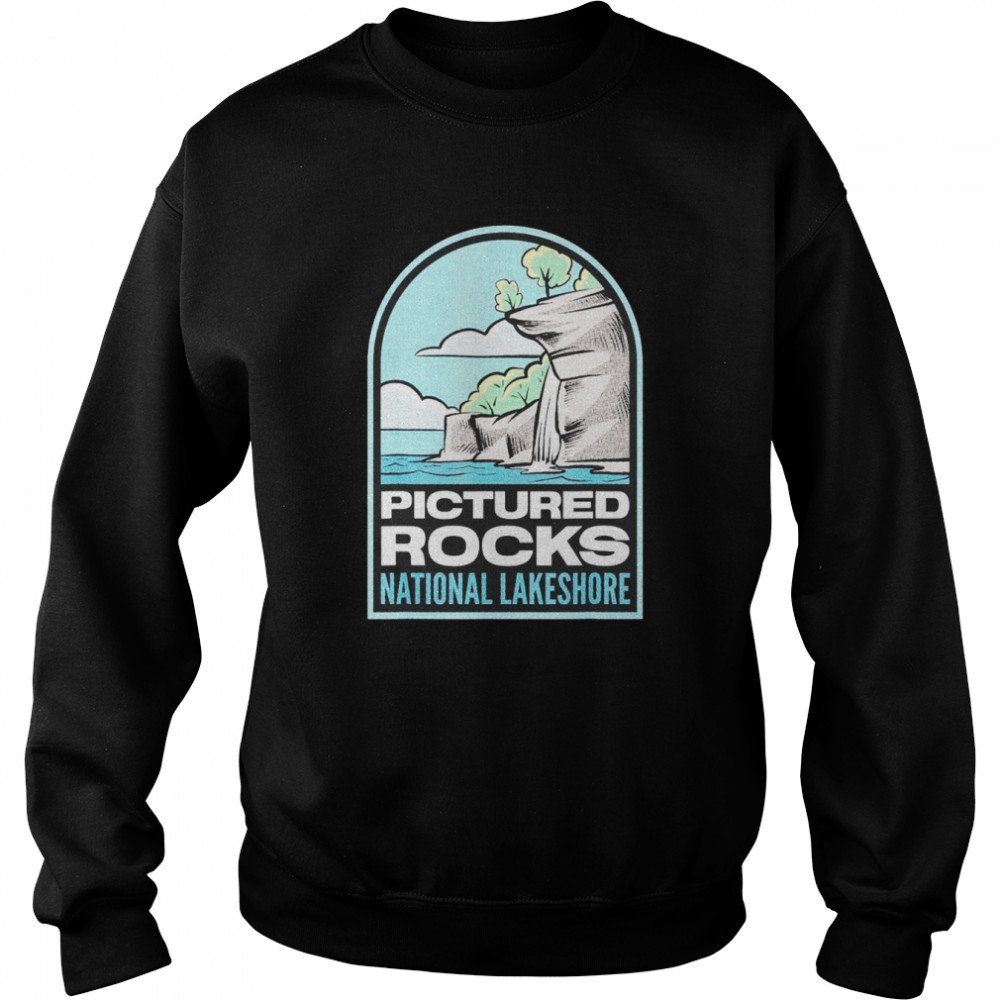 Pictured Rocks National Lakeshore Michigan T-Shirt Unisex Sweatshirt