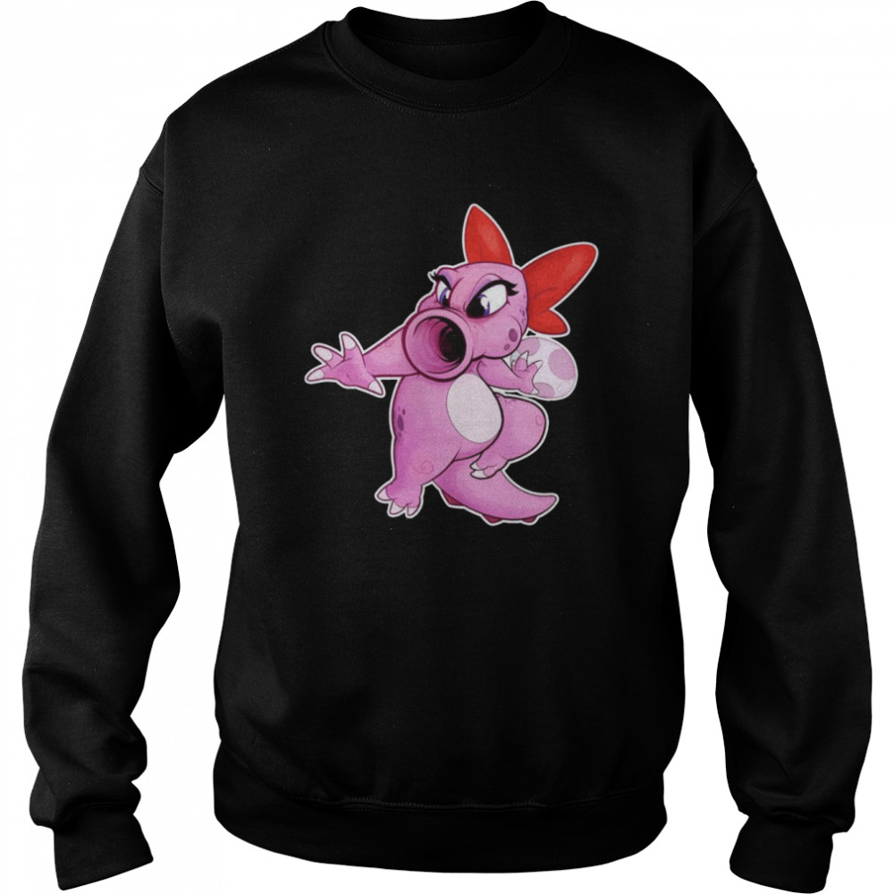 Pink Birdo Battle  Unisex Sweatshirt