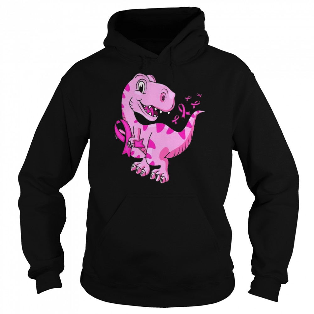 Pink Saurus Shirt Unisex Hoodie