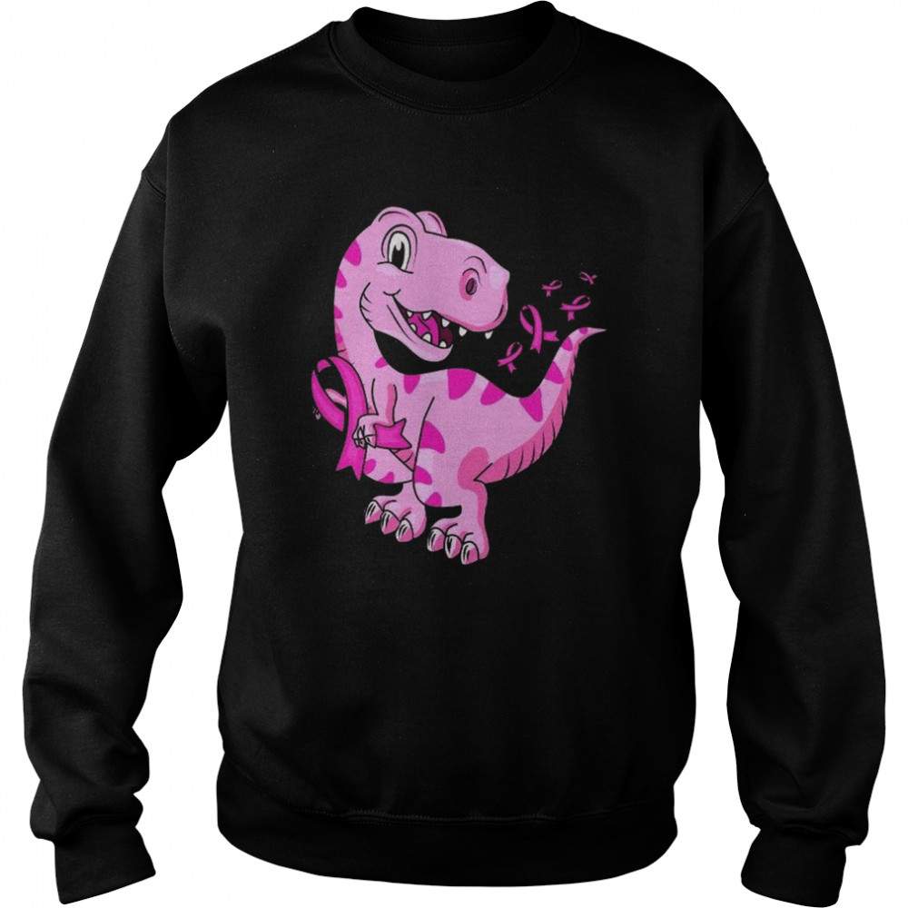 Pink Saurus Shirt Unisex Sweatshirt