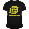 Politics Left You Bitter Lemonparty  Classic Men's T-shirt