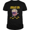 Popcorn Who Let The Kernels Out Shirt Classic Men's T-shirt