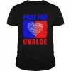 Pray For Uvalde Flag US Shirt Classic Men's T-shirt