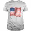 Pretty girls vote republican American flag  Classic Men's T-shirt