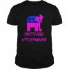 Pretty girls vote republican vote red election 2022 vote red  Classic Men's T-shirt