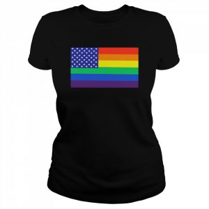 Pride American flag 2022 T- Classic Women's T-shirt