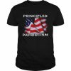 Principled patriotism america flag joe biden’s saying  Classic Men's T-shirt