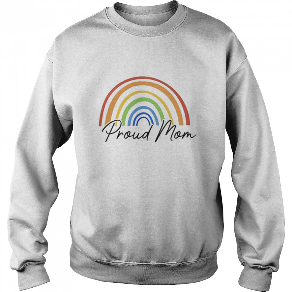 Proud Mom Lgbqt Pride  Unisex Sweatshirt