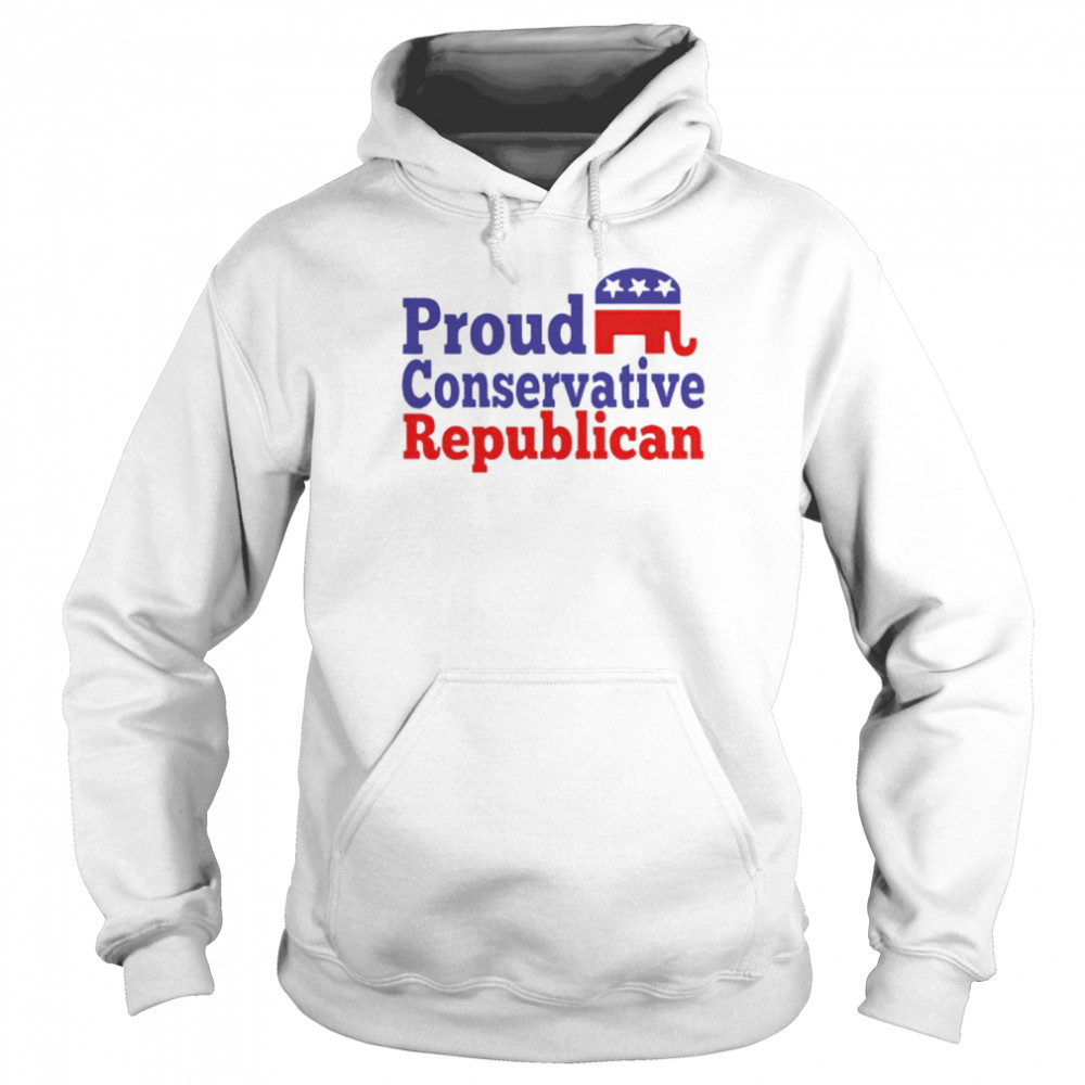 Proud conservative Republican  Unisex Hoodie