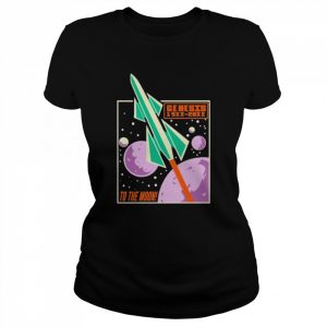 Purpled Genesis To The Moon Shirt Classic Women's T-shirt