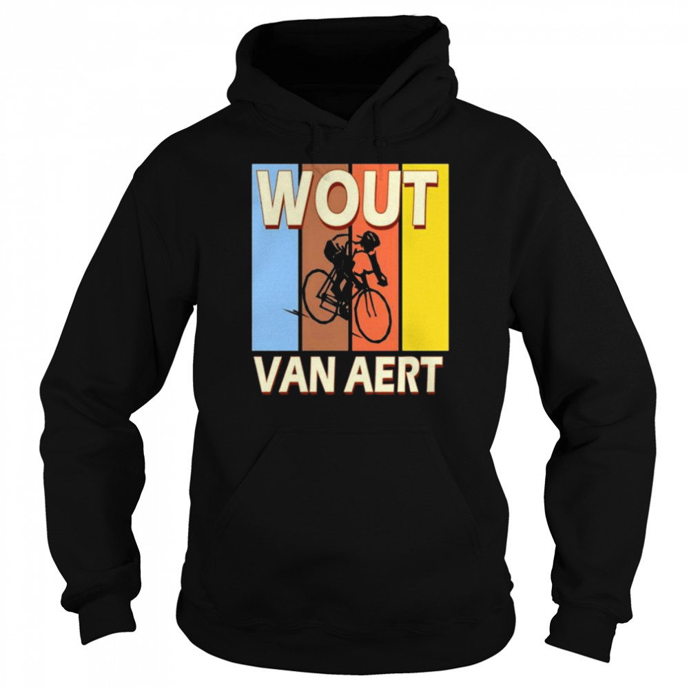 Racer wout van aert vintage  Unisex Hoodie