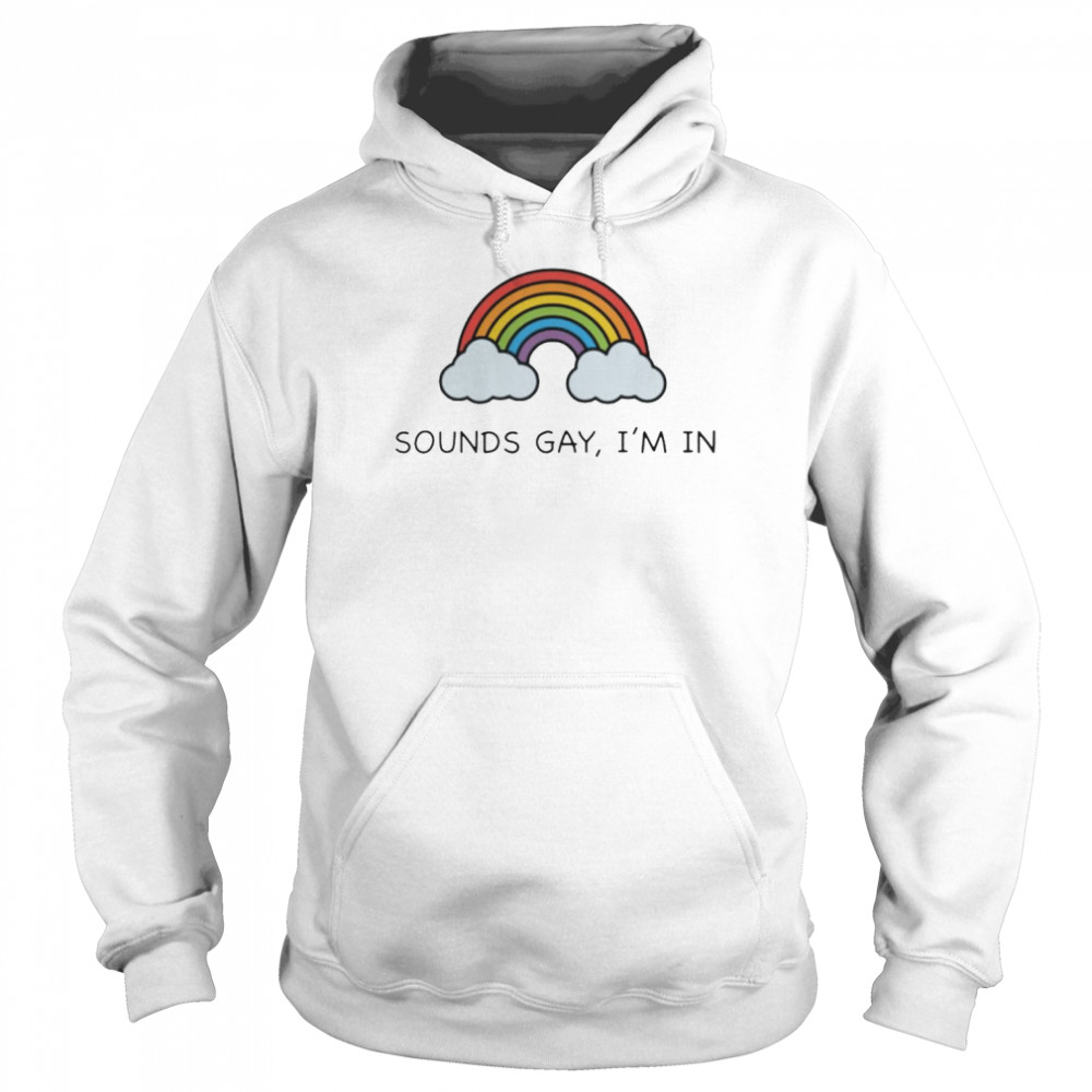 Rainbow sounds gay I’m in  Unisex Hoodie