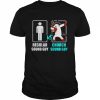 Regular sound guy vs church sound guy unicorn  Classic Men's T-shirt