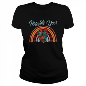 Regulate your cock chicken vintage  Classic Women's T-shirt