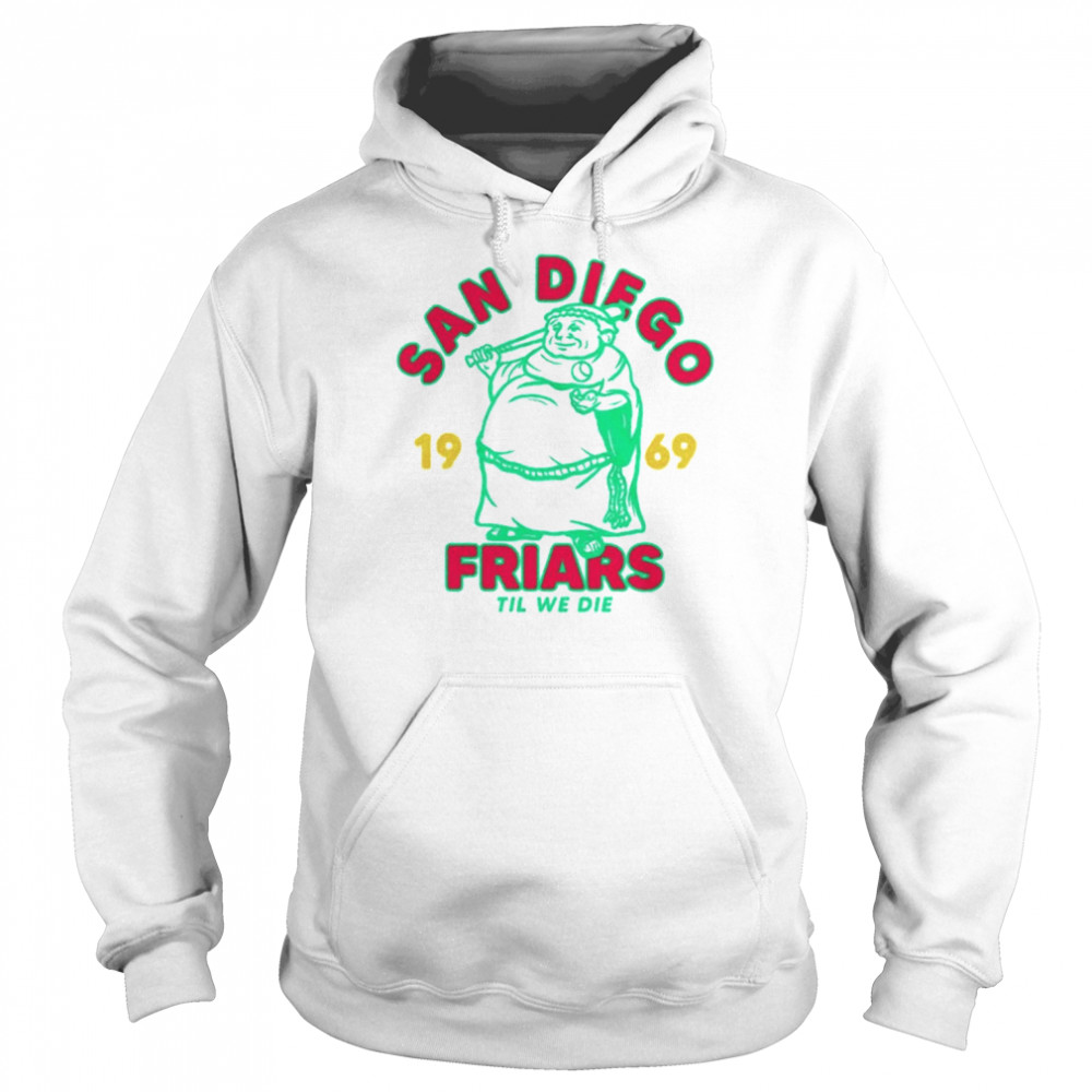 Retro Friar Til We Die  Unisex Hoodie