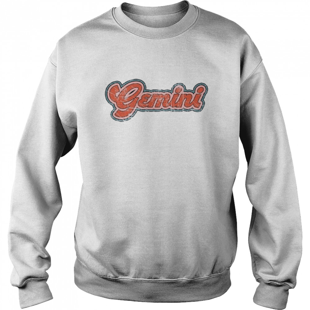 Retro Gemini  Unisex Sweatshirt