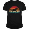 Retro Horse Lover Horseback Riding Cowgirl Western Shirt Classic Men's T-shirt