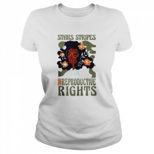 Retro Pro Choice Feminist Stars Stripes Reproductive Rights  Classic Women's T-shirt