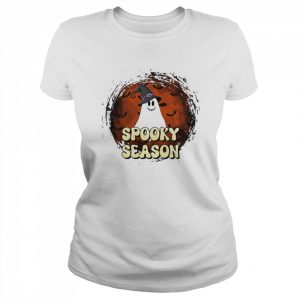 Retro Spooky Season Ghost Spooky Season Witch Retro Fall Halloween  Classic Women's T-shirt