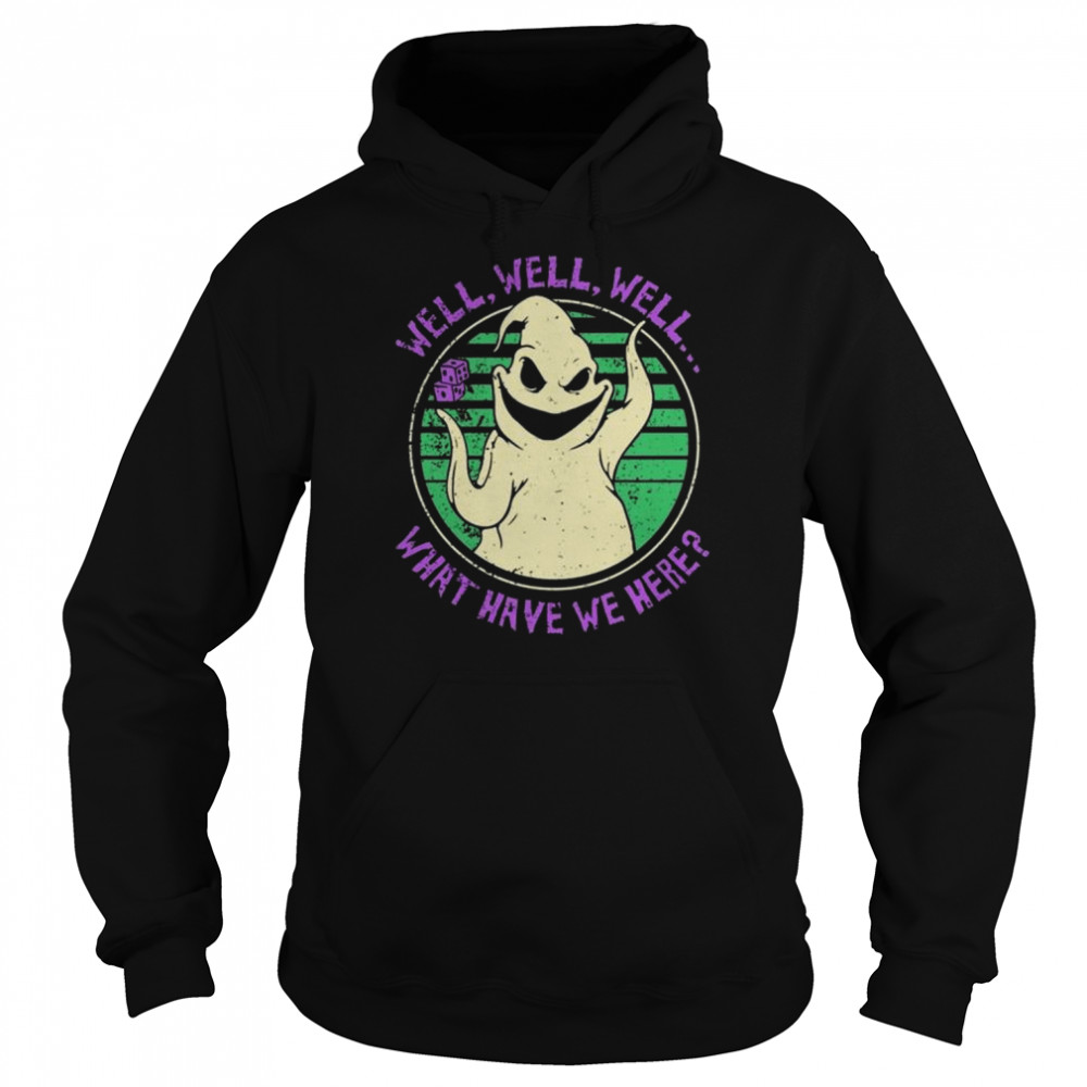 Retro oogie boogie well well well what have we here Halloween  Unisex Hoodie