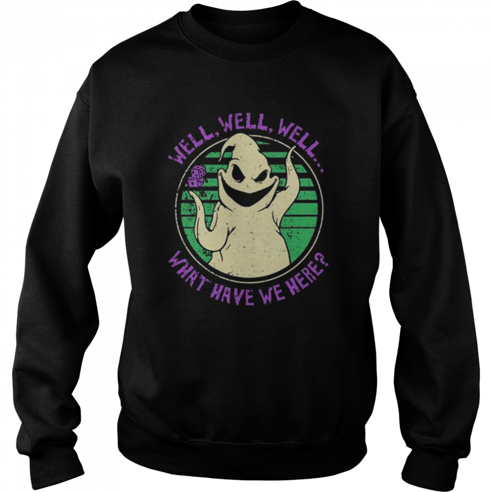 Retro oogie boogie well well well what have we here Halloween  Unisex Sweatshirt