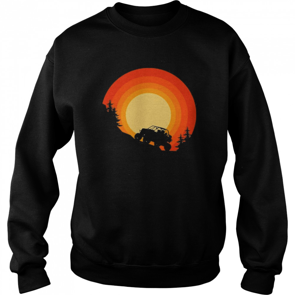 Road Quad Atv Sunset Shirt Unisex Sweatshirt