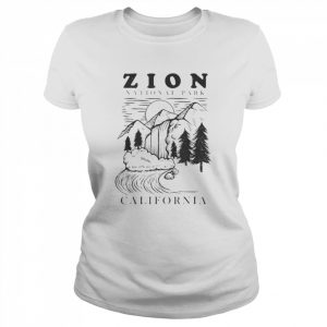 Road Trip Mount Zion National Park Utah Wilderness Waterfall Shirt Classic Women's T-shirt