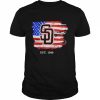 San Diego Padres Est 1969 4th Of July Shirt Classic Men's T-shirt