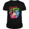 Santa Christmas In July Beach Xmas Summer Shirt Classic Men's T-shirt