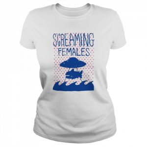 Shark UFO Screaming Females  Classic Women's T-shirt