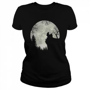 Shih Tzu And Moon Halloween Shirt Classic Women's T-shirt