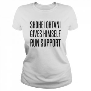 Shohei Ohtani Gives Himself Run Support  Classic Women's T-shirt