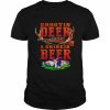 Shootin’ deer & drinkin beer  Classic Men's T-shirt