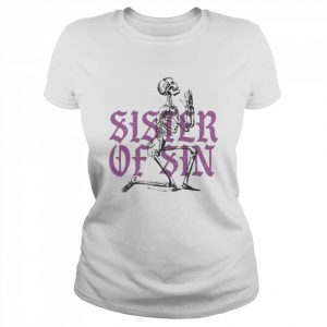 Sister Of Sin Skull Shirt Classic Women's T-shirt