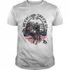 Skeleton One If By Land Two If By Sea 76 American Flag Shirt Classic Men's T-shirt