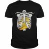 Skeleton Rib Cage Filled With Tacos Shirt Classic Men's T-shirt