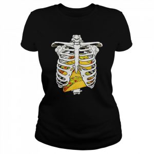 Skeleton Rib Cage Filled With Tacos Shirt Classic Women's T-shirt