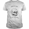 Skull touch my mask I’ll slit your throat  Classic Men's T-shirt