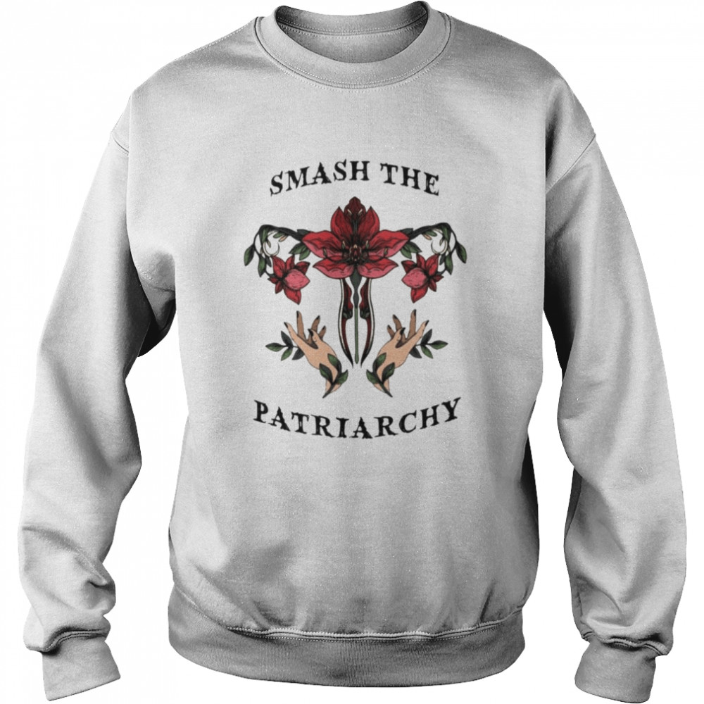 Smash the patriarchy uterus  Unisex Sweatshirt