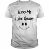 Smile Lucky Me I See Ghosts  Classic Men's T-shirt