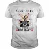 Sorry Boys Golden Retriever I Stole Her Heart Shirt Classic Men's T-shirt