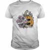 Sorta Sweet Sorta Spooky Floral Pumpkin Spooky Season T-Shirt Classic Men's T-shirt