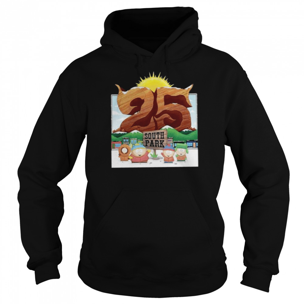 South Park Season 25 Logo T-Shirt Unisex Hoodie