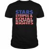 Stars Stripes And Reproductive Rights Feminist US flag Shirt Classic Men's T-shirt