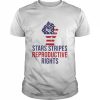 Stars Stripes Reproductive Rights Women American Feminist  Classic Men's T-shirt